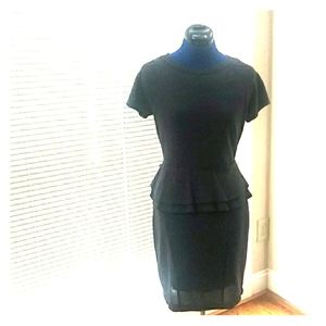 B. Smart, Stylish Gray Dress, Size 12